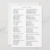 Baby in Bloom Baby Duschkarte Einladung (Rückseite)