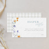 Baby in Bloom Baby Duwer Diaper Raffle Begleitkarte