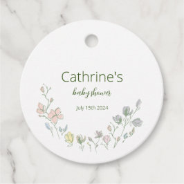 Baby in Bloom Baby Duwer Gender Neutral Geschenkanhänger