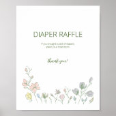 Baby in Bloom Baby Duwer Gender Neutral Poster (Vorne)