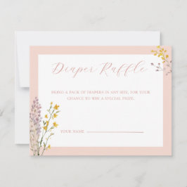 Baby in Bloom Baby Duwer Windelwaschkarte Mitteilungskarte