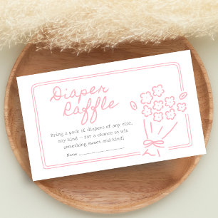 Baby In Bloom Baby Shower Begleitkarte