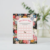 Baby in Bloom Baby Shower Bingo Game (Stehend Vorderseite)