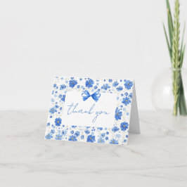 Baby in bloom Baby Shower Dankeskarten Dankeskarte