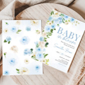 Baby in Bloom Baby Shower Einladung