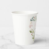 Baby in Bloom Babydusche Papiertuchhalter Pappbecher (Rechts)