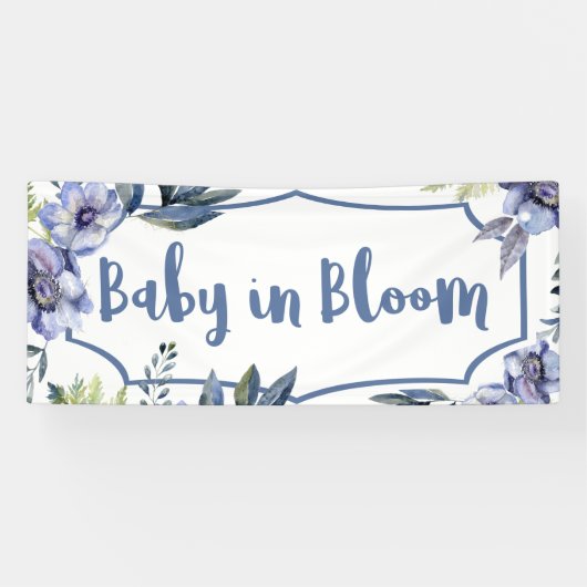 Baby in Bloom Banner (Horizontal)