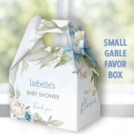 Baby in Bloom Blue Boy Baby Duschkabine Geschenkschachtel