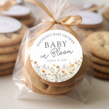 Baby in Bloom Boho Wildflower-Baby-Party