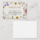 Baby in Bloom Books for Baby Platzkarte (Vorne/Hinten)
