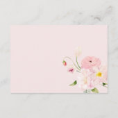 Baby in Bloom Bow Baby Showbücher für Baby Begleitkarte (Rückseite)