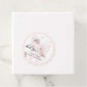 Baby in Bloom Bow Spring Garden Girl Baby Dusche Geschenkanhänger (Beispiel)