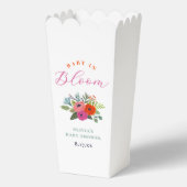 Baby in Bloom Bright Floral Baby Dusche Geschenkschachtel (Vorderseite)