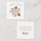 Baby in Bloom Bringen Sie eine Buchungskarte mit Begleitkarte (Vorne/Hinten)