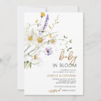 Baby in Bloom Chamomile Wildblumen Dusche