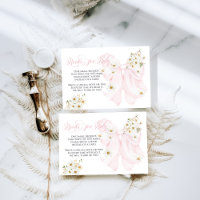 Baby in Bloom Daisy Pink Bow Girl Baby Dusche