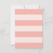 Baby in Bloom Dankeskarte (Rückseite)