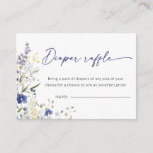 Baby in Bloom Diaper Raffle Frühlingsdusche