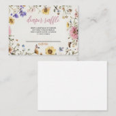 Baby in Bloom Diaper Raffle Ticket (Vorne/Hinten)