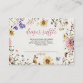 Baby in Bloom Diaper Raffle Ticket (Vorderseite)