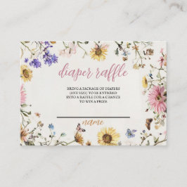 Baby in Bloom Diaper Raffle Ticket