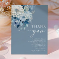 Baby In Bloom Dusty Blue Florale Babyparty