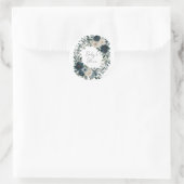 Baby in Bloom: Eine Gartendusche inspiriert Runder Aufkleber (Tasche)