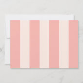 Baby in Bloom Einladung (Rückseite)