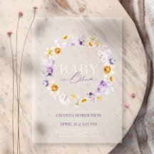 Baby in Bloom - Elegante Baby-Dusche