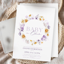 Baby in Bloom - Elegante Baby-Dusche