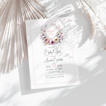 Baby in Bloom Floral Baby Dusche