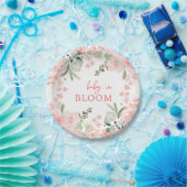 Baby in Bloom Floral Baby Dusche Pappteller (Party)