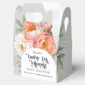 Baby in Bloom Floral Baby Dusche Vielen Dank Geschenkschachtel (Geöffnet)