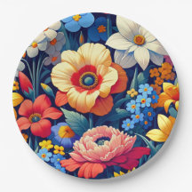 Baby in Bloom Floral Vine Leaf Babydusche