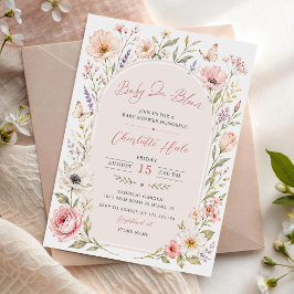 Baby In Bloom Florale Babyparty Einladung