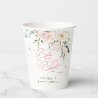 Baby in Bloom Florals Baby-Party Pappbecher