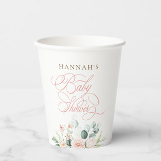 Baby in Bloom Florals Baby-Party Pappbecher