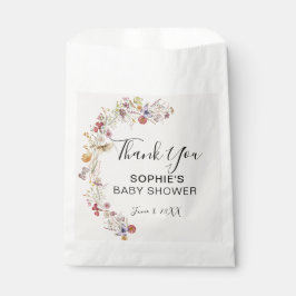 Baby in Bloom Garden Butterflies Babydusche Geschenktütchen