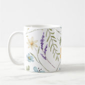 Baby in Bloom Garden Wildflower  Kaffeetasse (Links)