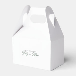 Baby in Bloom - Gipskraut Geschenkschachtel