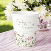 Baby in Bloom Girl Baby Shower Pappbecher