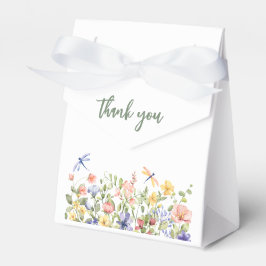 Baby in Bloom Green Wildblume Babydusche Geschenkschachtel