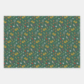 Baby in Bloom Growing Garden Baby Dusche Geschenkpapier Set (Vorderseite 3)