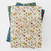 Baby in Bloom Growing Garden Baby Dusche Geschenkpapier Set (Beispiel)