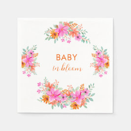 Baby in Bloom helle Sommerdusche Serviette