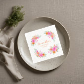 Baby in Bloom helle Sommerdusche Serviette