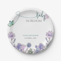 Baby in Bloom Kinderdusche Lila