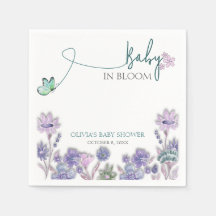 Baby in Bloom Kinderdusche Lila