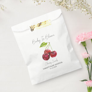 Baby in Bloom l Cherry Seeds Baby Dusche Geschenktütchen