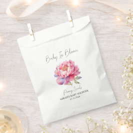 Baby in Bloom l Peony Seeds Kinderdusche Geschenktütchen